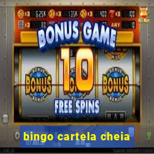 bingo cartela cheia